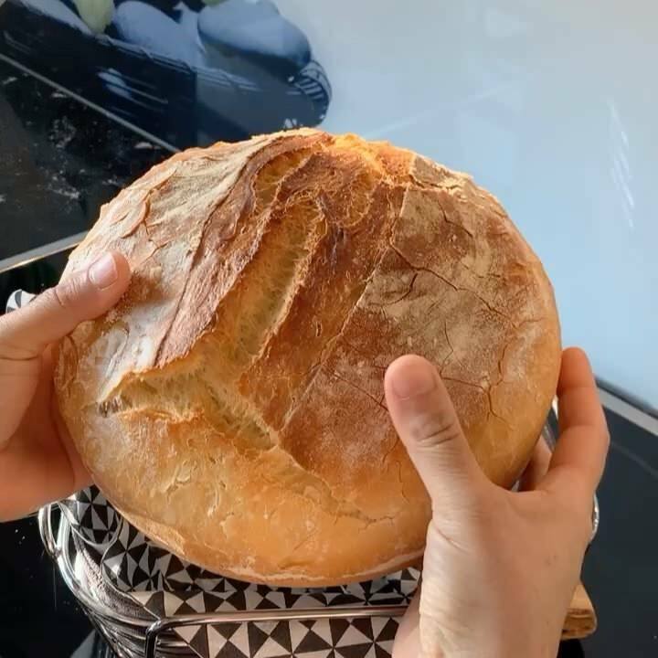 كيف تصنع خبز القرية المقرمش؟ وصفة خبز القرية الصحية