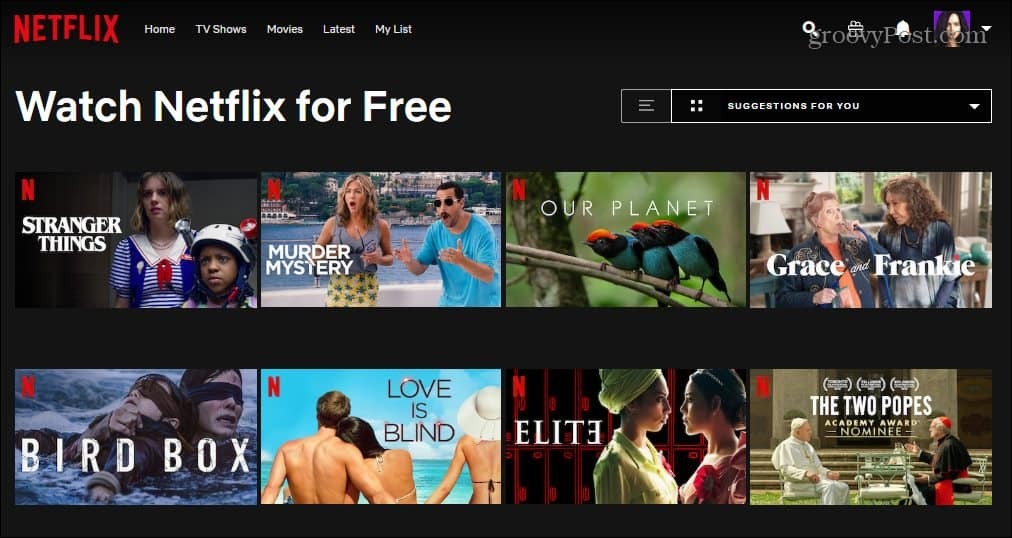 Netflix مجانًا