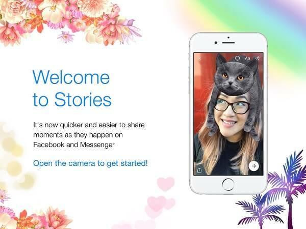 دمج Facebook Messenger Day مع Facebook Stories وأصدره كتجربة واحدة تسمى ببساطة القصص.