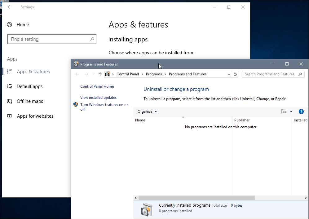 كيفية إدارة التطبيقات في Windows 10 Creators Update