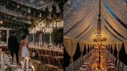 كيف تزين حفل زفاف شتوي؟ كيف يكون اختيار الإكسسوارات في أعراس الشتاء؟