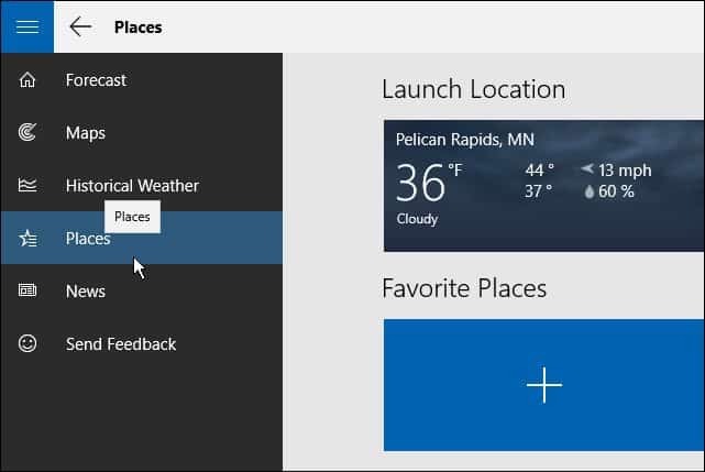 نصيحة Windows 10: أضف مواقع متعددة إلى تطبيق الطقس