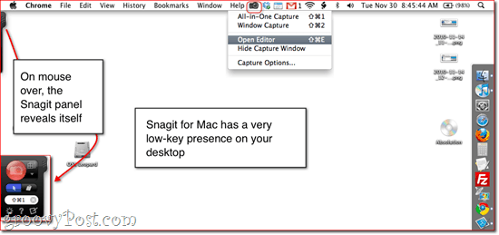 Snagit لنظام التشغيل Mac All in One Capture