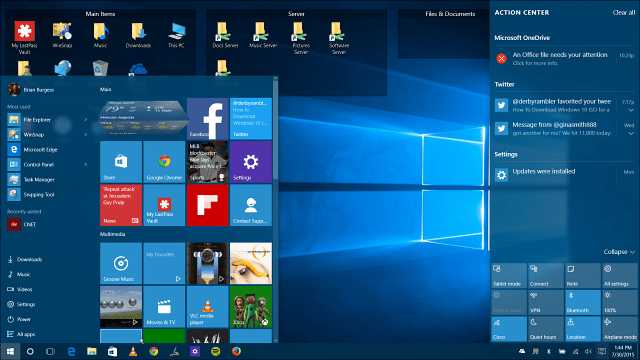 ترقية Windows 10