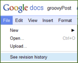 تم تحديث أداة Google Revision History اليوم