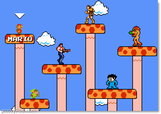 لعب Super Mario NES Crossover في متصفحك [groovyFriday]