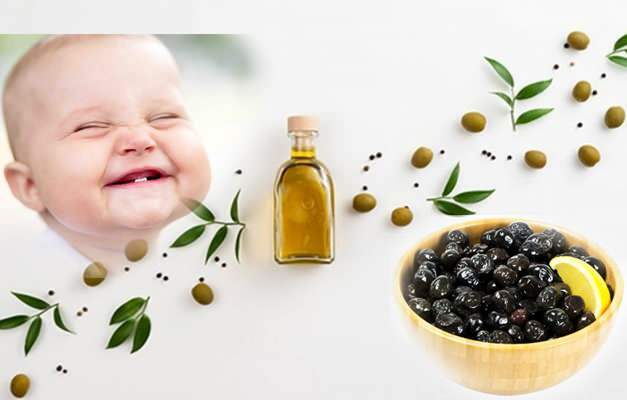 استخدام الزيتون عند الرضع