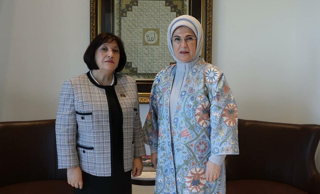 حضرت أمينة أردوغان دعوة خاصة من الأمم المتحدة في `` اليوم العالمي للنفايات الصفرية ''