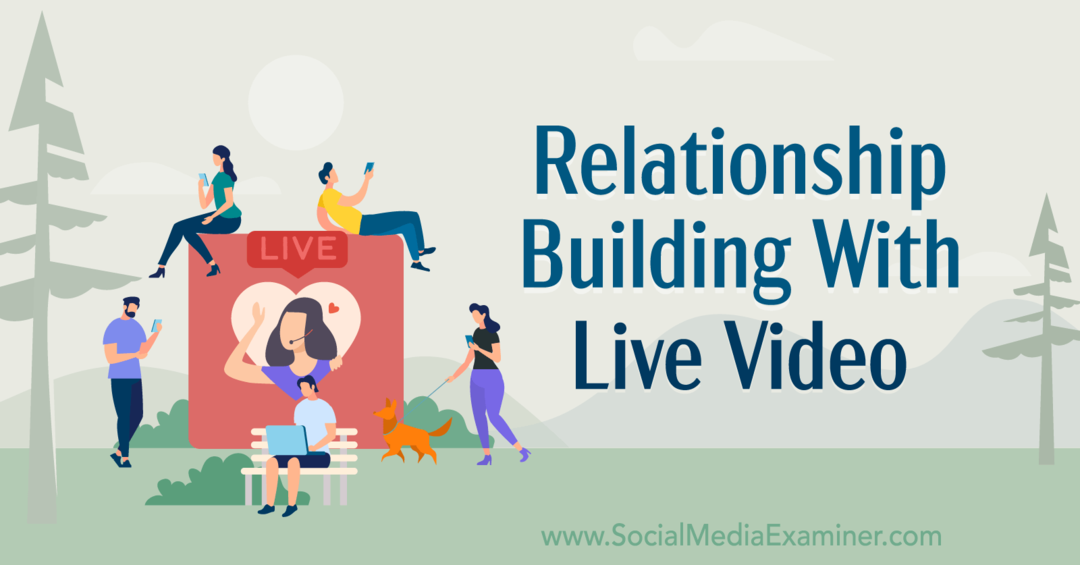 بناء العلاقات مع Live Video يعرض رؤى من Melanie Dyann Howe في بودكاست التسويق عبر وسائل التواصل الاجتماعي.
