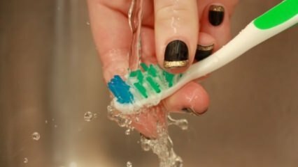 كيف يتم تنظيف فرشاة الأسنان؟ تنظيف فرشاة أسنان كامل