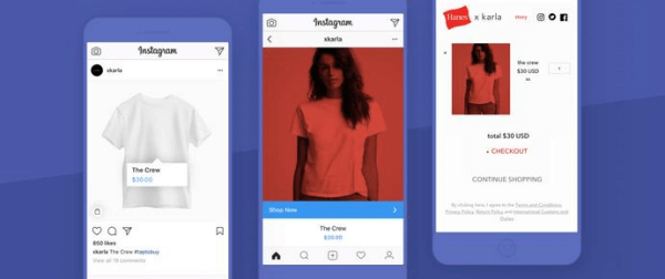 يقوم Instagram باختبار قدرة العلامات التجارية وتجار التجزئة على بيع المنتجات مباشرة على المنصة مع تكامل أعمق Shopify يسمى التسوق على Instagram.