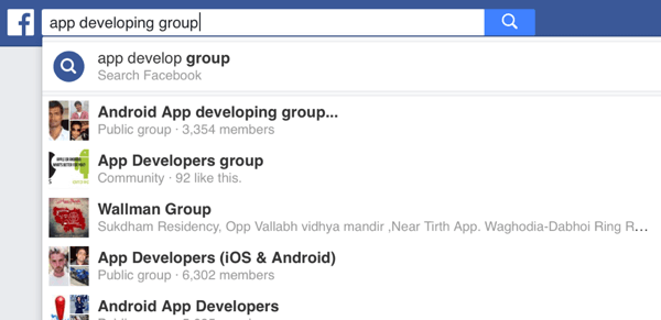 يحتوي Facebook على مجموعات لكل مكان تقريبًا.