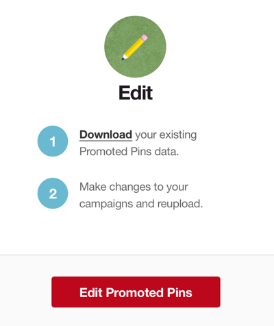 Pinterest تنزيل بيانات الدبابيس المروجة