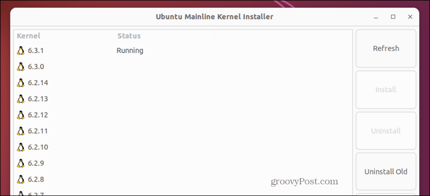 تطبيق ubuntu mainline