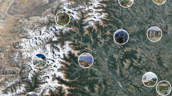 تدعو Google المستخدمين لاستكشاف خريطة عالمية لصور التعهيد الجماعي في Google Earth على كل من سطح المكتب أو الهاتف المحمول.