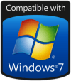 يتوافق Windows 7 32 بت و 64 بت وفقًا لذلك