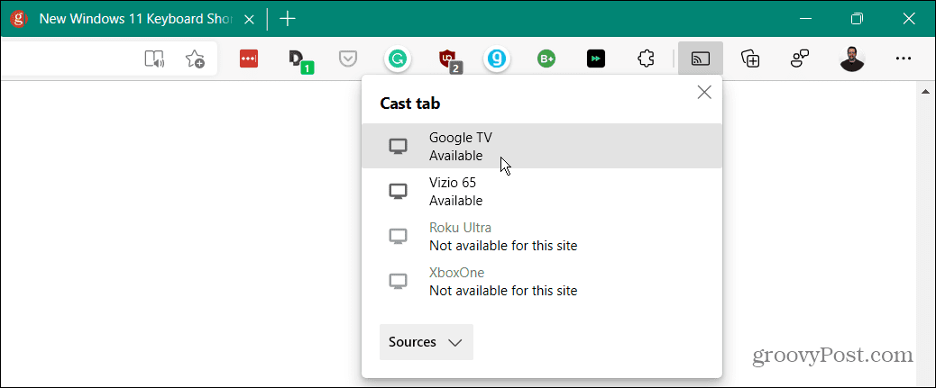 كيفية إرسال Windows 11 إلى Chromecast