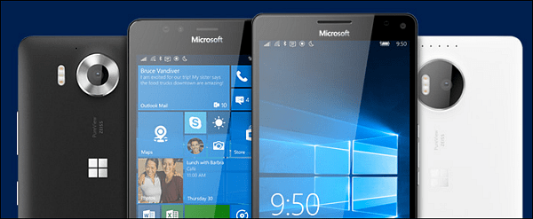 تطلق Microsoft صفحة سجل تحديث Windows 10 Mobile أيضًا