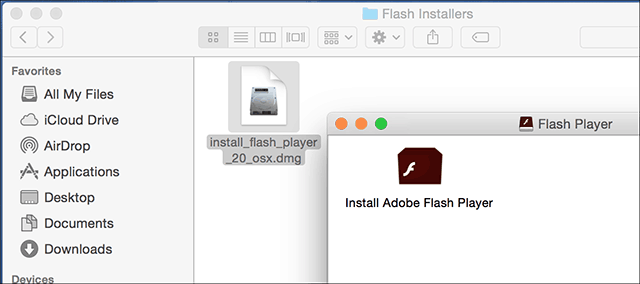 تثبيت Flash 1