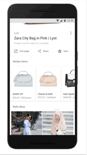 قدمت Google ميزتين جديدتين ، Style Ideas والعناصر المماثلة ، إلى تطبيق Google لنظام Android وشبكة الجوال للبحث عن صور الموضة.