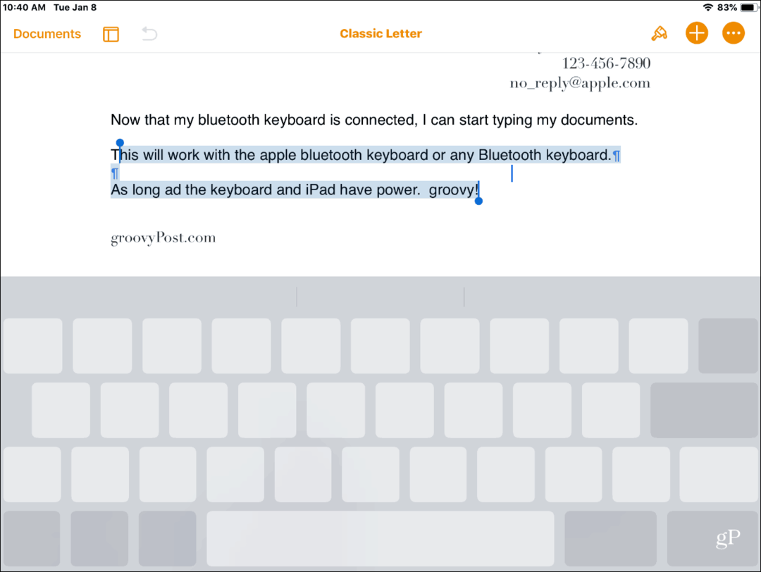 ست نصائح أساسية للوحة المفاتيح للكتابة على جهاز iPhone أو iPad
