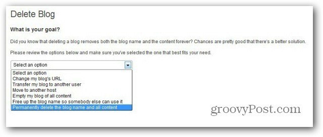 كيفية حذف مدونة Wordpress.com أو جعلها خاصة