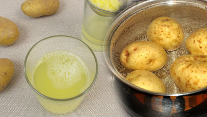 ما هي فوائد البطاطس؟ شرب عصير البطاطس على معدة فارغة في الصباح!