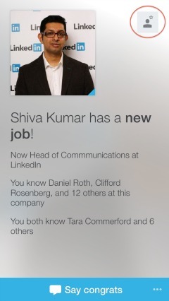 يتيح لك LinkedIn Connected البقاء على اتصال بسهولة مع من تعرفهم بالفعل.