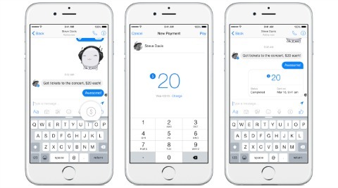 يضيف Facebook ميزة الدفع في Messenger