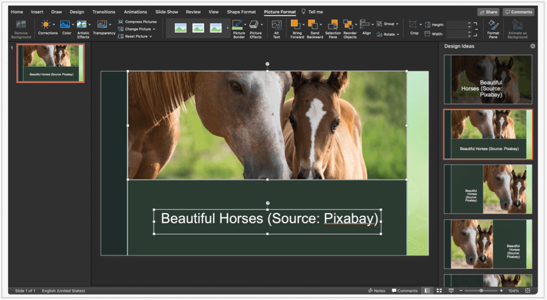 كيفية إضافة تعليق على الصور في Microsoft PowerPoint