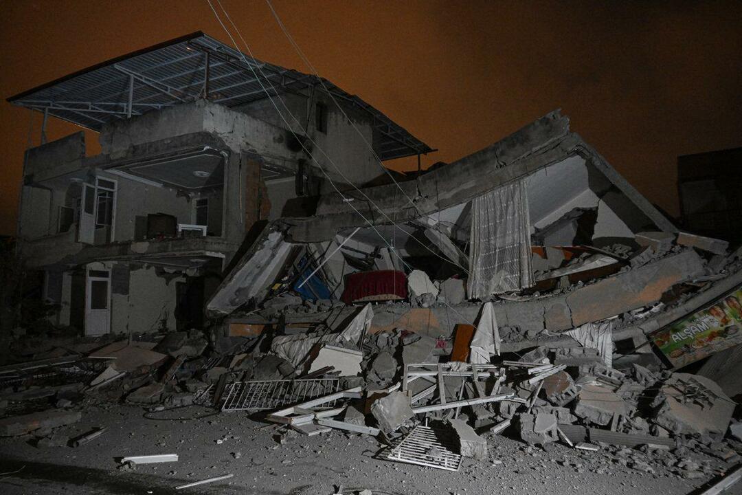 زلزالان مخيفان في هاتاي