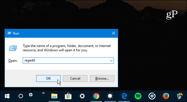 1 قم بتشغيل Regedit Windows 10