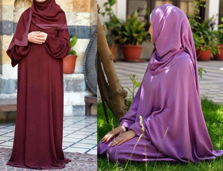 تصحيح الحجاب أثناء أداء الصلاة