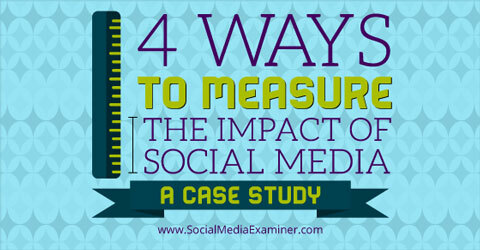 قياس تأثير وسائل التواصل الاجتماعي