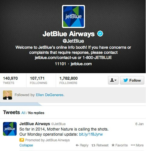 jetblue على تويتر