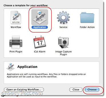 دمج ملفات PDF باستخدام Automator باستخدام Mac OS X