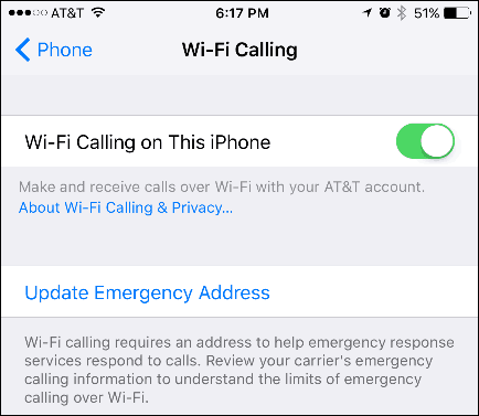 قم بتمكين اتصال Wi-Fi على iPhone