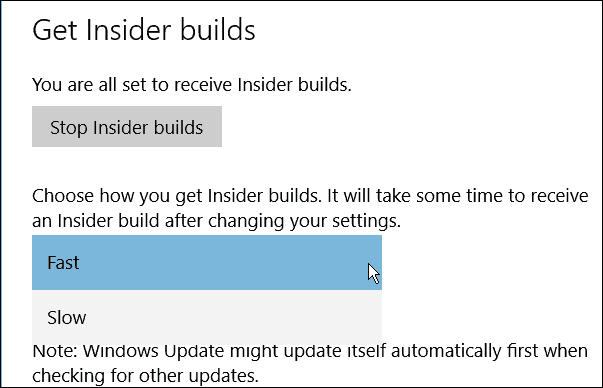 يبني Windows 10 Insider