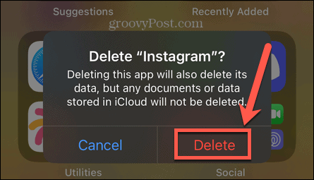 حذف instagram