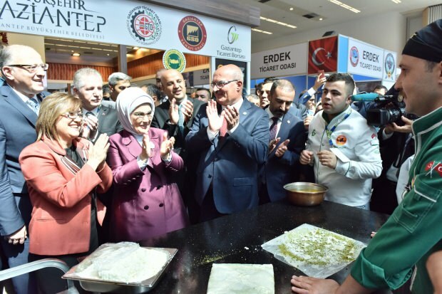 زارت السيدة الأولى أردوغان كشك غازي عنتاب