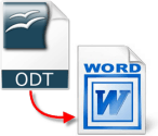 رائع ملف ODT إلى Word تحويل البرنامج التعليمي