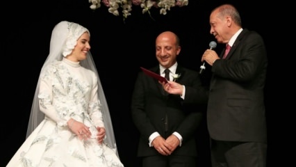 شهد نائب الرئيس أردوغان علي إحسان أرسلان الزواج