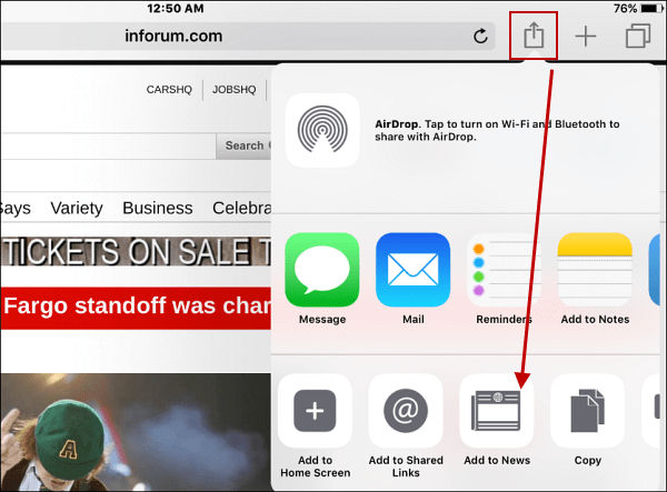 تطبيق iOS Apple News: أضف موجز RSS للمواقع التي تريدها حقًا