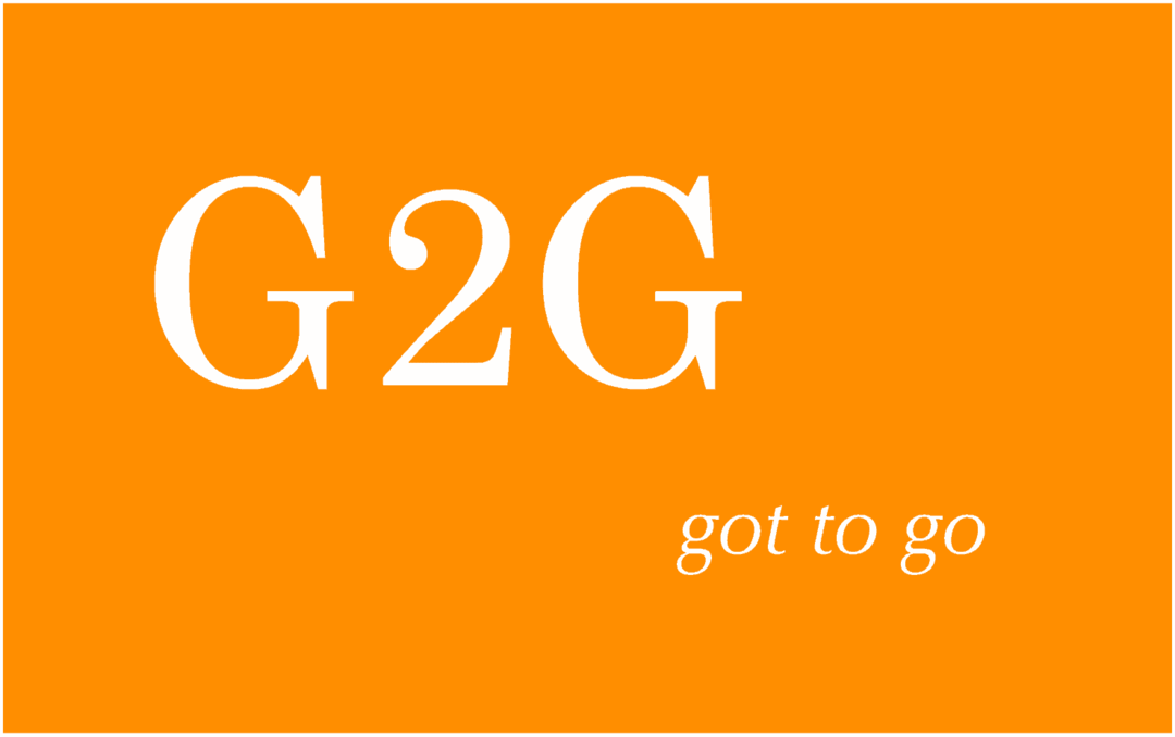 ماذا يعني G2G وكيف تستخدمه؟