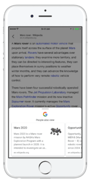 أطلقت Google أداة اكتشاف المحتوى الجديدة في تطبيق Google لنظام التشغيل iOS.