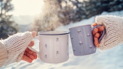 وصفة شاي الشتاء الضعيفة المبهجة من Ender Saraç! هل يضعف الشاي في الشتاء ، ما هي الفوائد؟