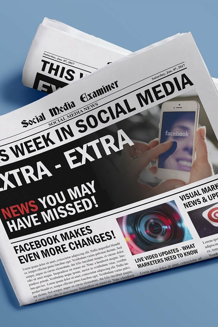 يقوم Facebook بأتمتة التسميات التوضيحية لعناوين الفيديو: هذا الأسبوع في وسائل التواصل الاجتماعي: ممتحن وسائل التواصل الاجتماعي