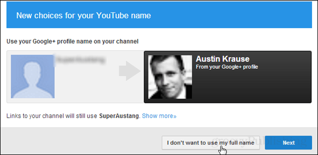 كيفية منع جوجل من طلب اسمك الحقيقي على موقع يوتيوب