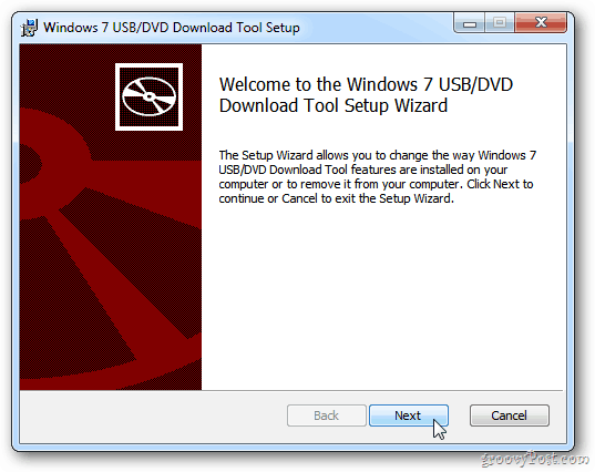 أداة تنزيل Windows 7 USB / DVD