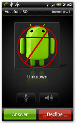 Android: كيفية رفض المكالمات من جهات اتصال معينة